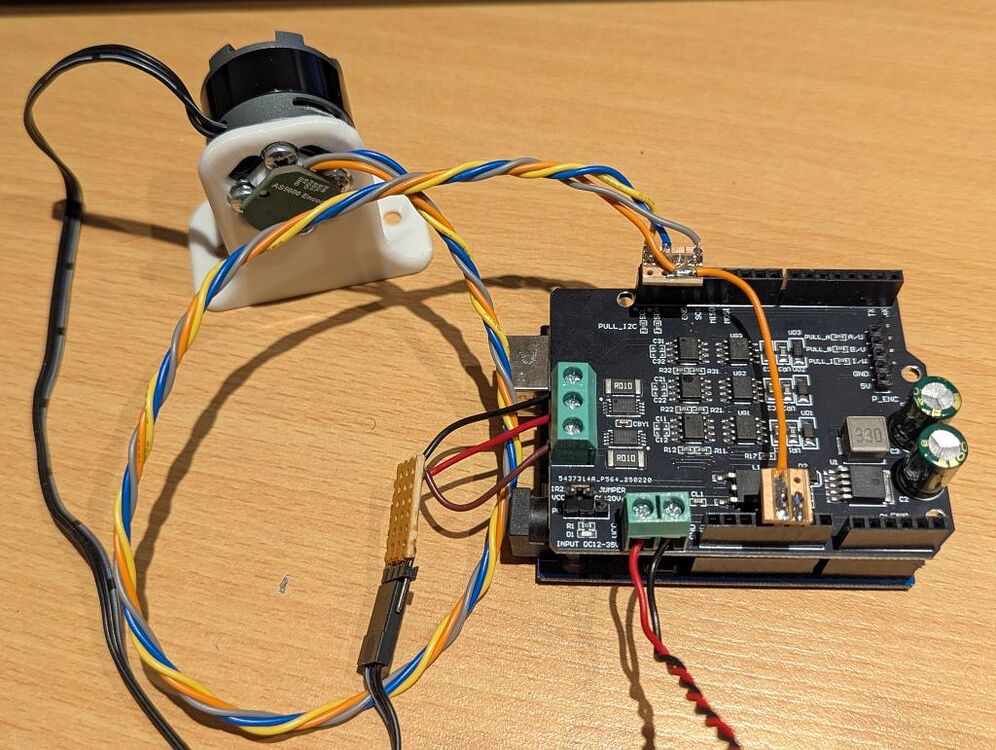 Minimal Arduino sketch to work with SimpleFOCStudio visualisation tool ...