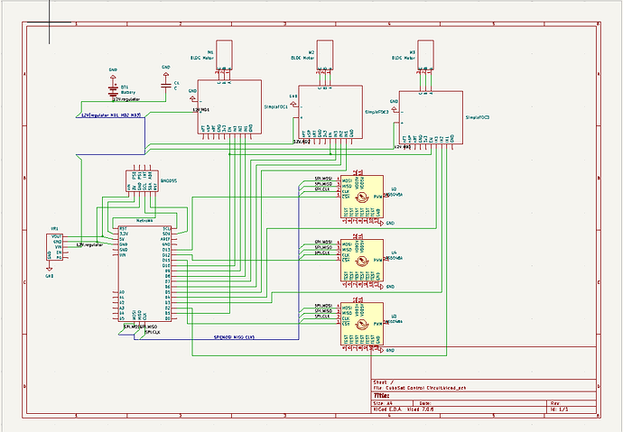CubeSat Electrical Schematic