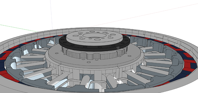 Standard bearing footprint