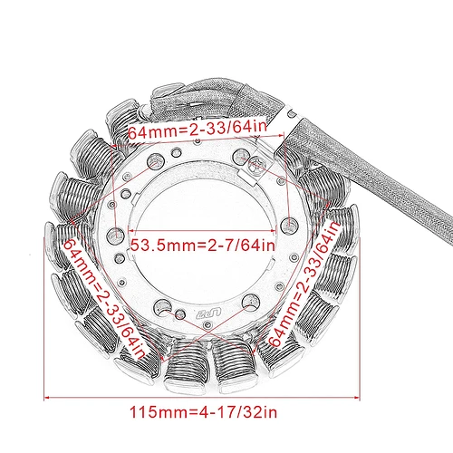 stator dimensions