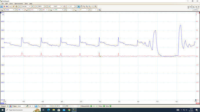 weird waveform