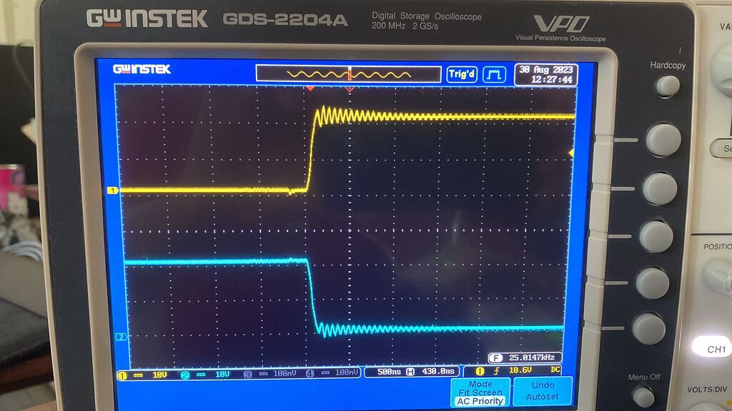 Waveform ringing deadzone - hardware support - SimpleFOC Community