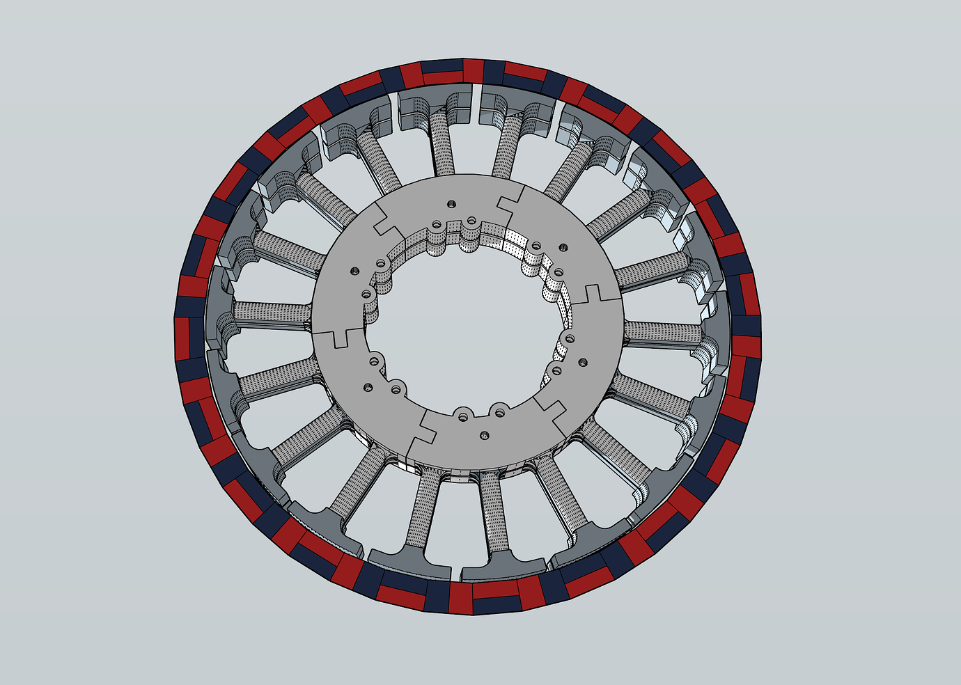 SMC Soft Metal Composite (future stator design) developement