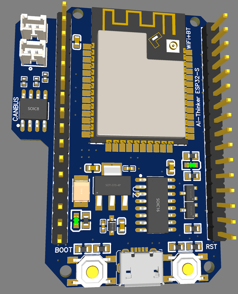 ESP32-WROOM-32D Dev Board Schematics/PCB - hardware support - SimpleFOC ...