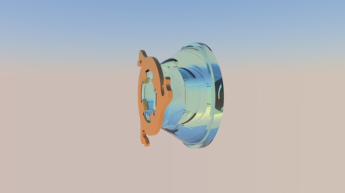 LED LENS 15 degrees FOV