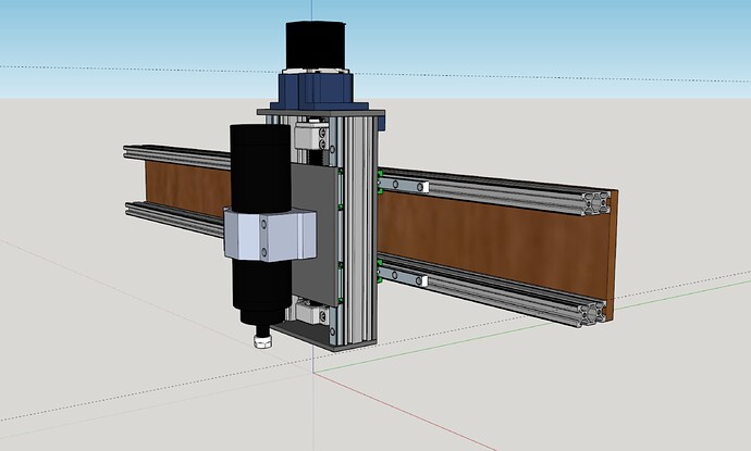 linear rail z axis diy