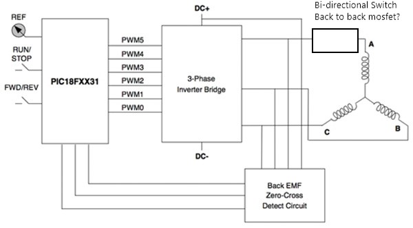 Bi-directional Switch - back to back Mosfet